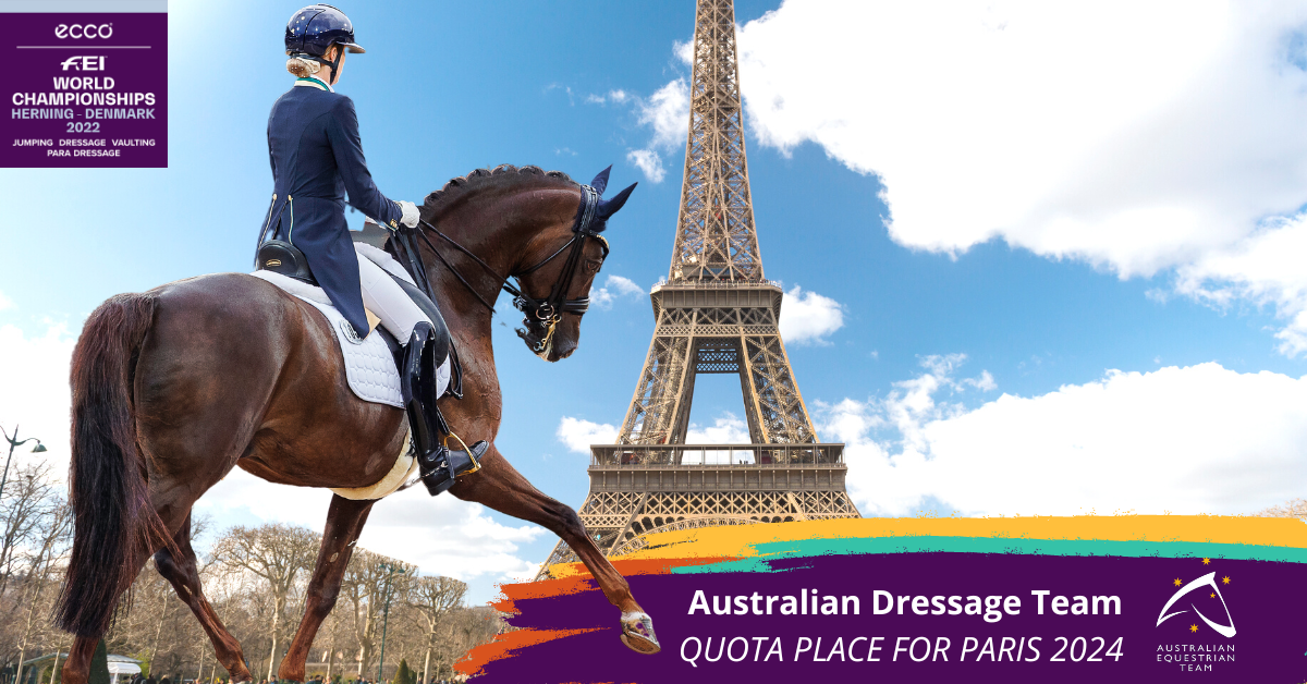 Australia Secures Dressage Quota Place for Paris 2024 Olympic Games